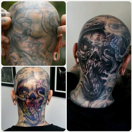 Tattoos - head cover up - 128776